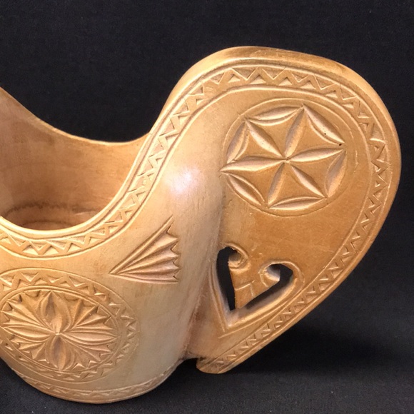 Yugoslavian Hand Carved Vintage Shepherd’s/Wedding Cup - Picture 6 of 8